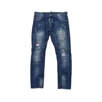 Dsquared2 디스퀘어드2 48 타이디 데미지 페인팅 바이커 진 2