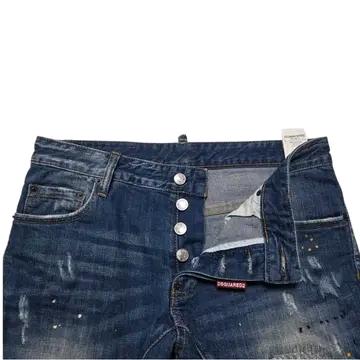 Dsquared2 디스퀘어드2 48 타이디 데미지 페인팅 바이커 진 4