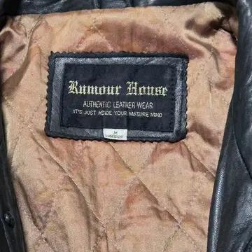 Rumor house 일본 빈티지 인조 가죽 자켓 5