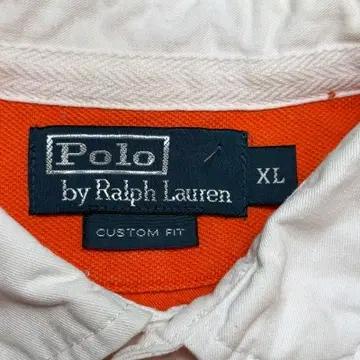 폴로 랄프로렌 빅포니 럭비 PK 카라 티셔츠 오렌지 XL 8