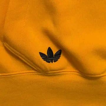 아디다스 오리지널스 뉴클래식 트레포일 후드 티셔츠 옐로우 S 3