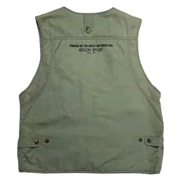 KOLON SPORT 멀티포켓 피싱 베스트 카키 90 11
