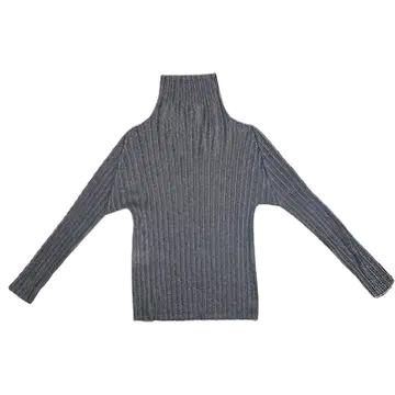 PLEATS PLEASE 이세이 미야케 베이직 탑 그레이 3 2