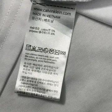 CALVIN KLEIN 릴렉스핏 스탠다드 로고  반팔티 화이트 XL 7