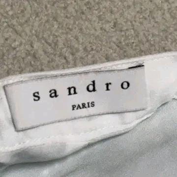 SANDRO 클로버 자수 스커트 1 8