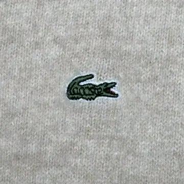 LACOSTE 라운드넥 가디건 베이지 95 3