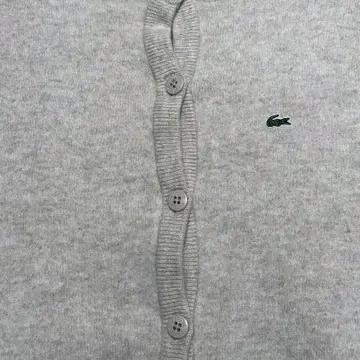 LACOSTE 라운드넥 가디건 베이지 95 5