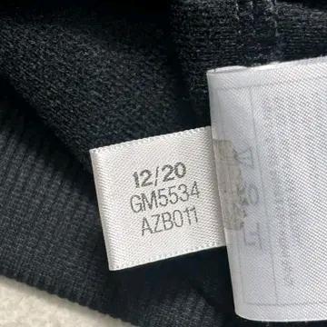 ADIDAS 에센셜3 스트라이프 트랙탑 블랙 S 9