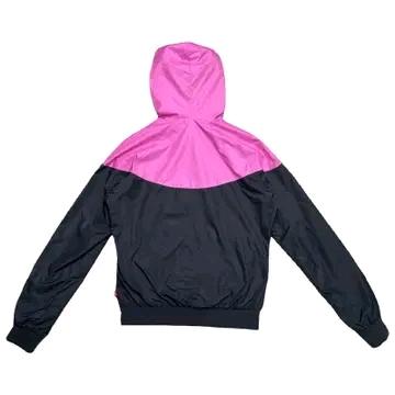 NIKE 윈드러너 블랙 & 핑크 L 11