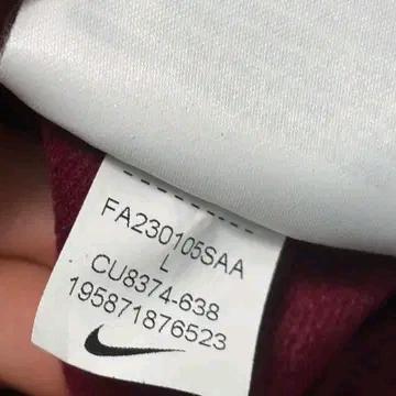 NIKE 트레이닝 저지 버건디 75 10