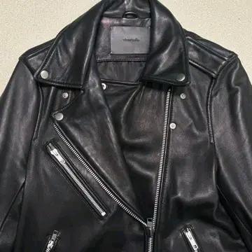 VIVASTUDIO 블랙 라이더 가죽자켓 M 6