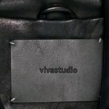 VIVASTUDIO 블랙 라이더 가죽자켓 M 3