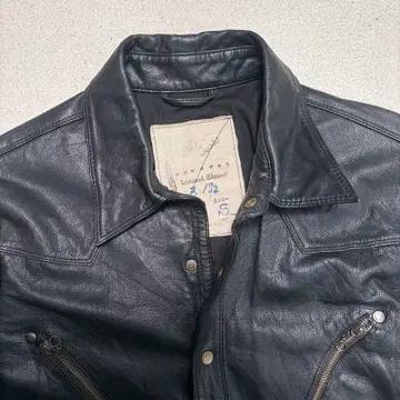 빈티지 가죽자켓 GOAT SKIN 블랙 S 5