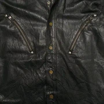 빈티지 가죽자켓 GOAT SKIN 블랙 S 6