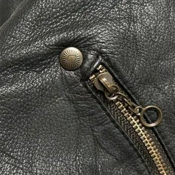 빈티지 가죽자켓 GOAT SKIN 블랙 S 7