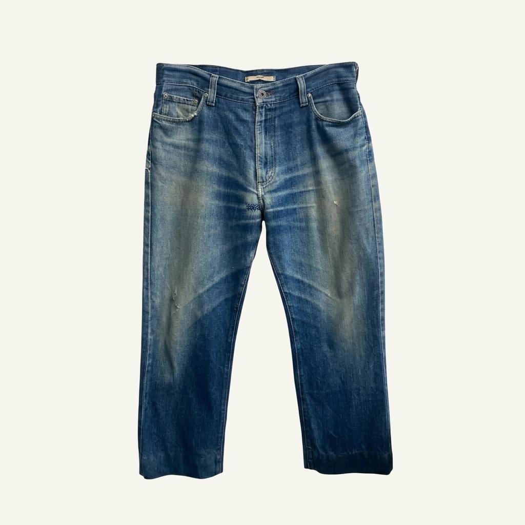 엘엘빈 L.L.Bean 워싱 데님 팬츠-34사이즈 1