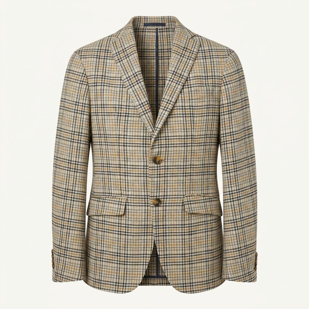 ZARA 체크무늬 자켓 1