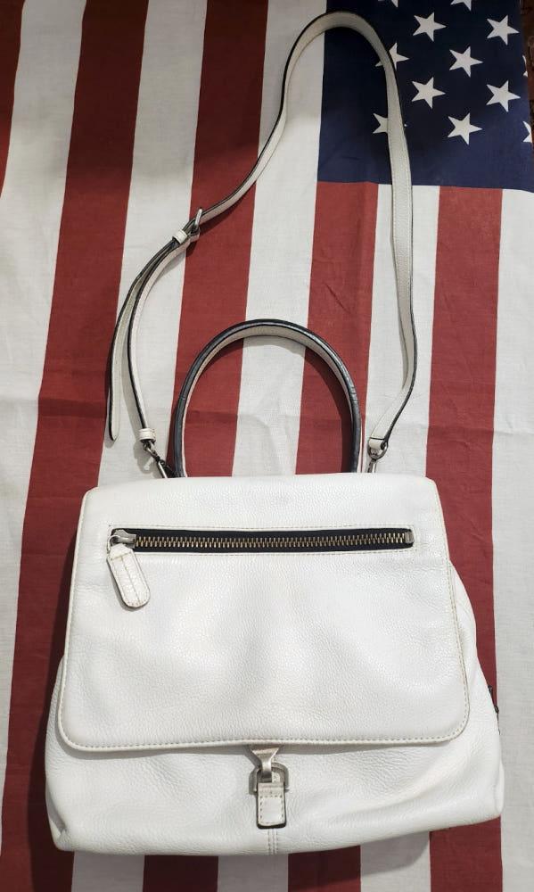 DKNY 화이트 가죽  투웨이 백 2