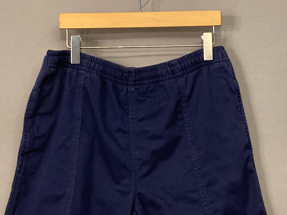 폴로 네이비 면 반바지 3