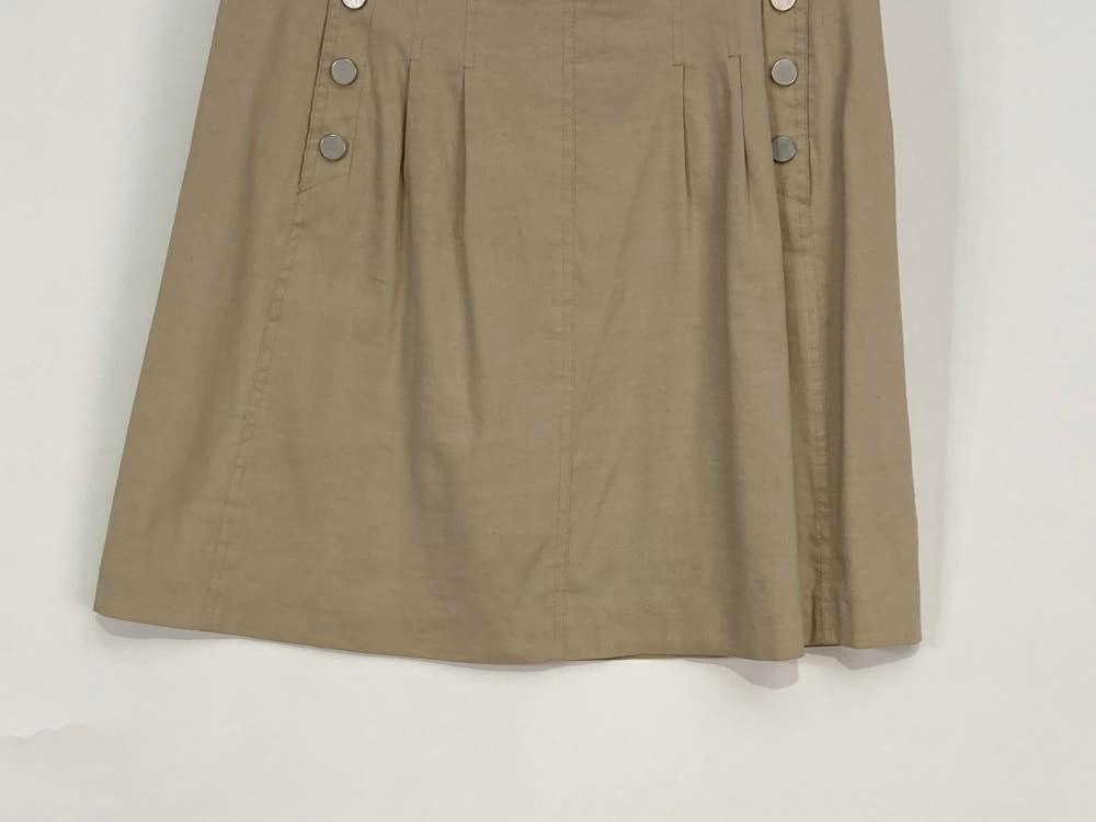 ELIE TAHARI 단추 디테일 스커트 4
