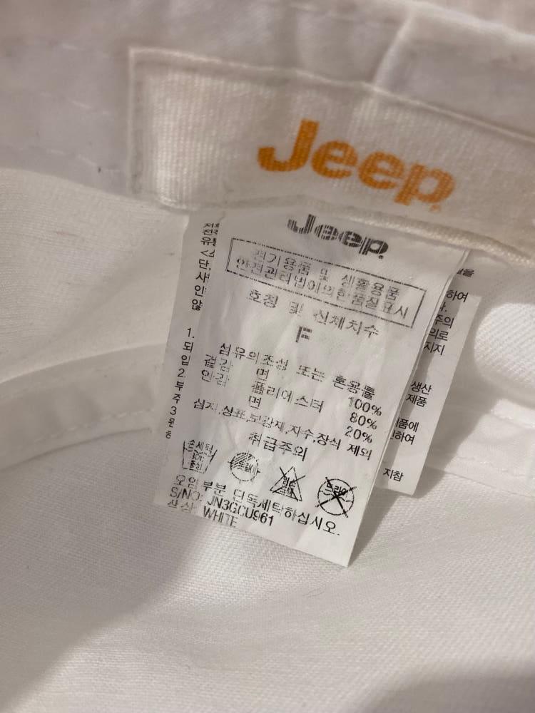 지프 화이트 버킷햇 5