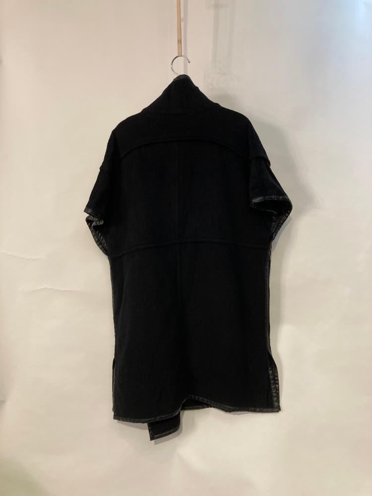 JS 뉴욕 케이프 스타일 블랙 코트 3