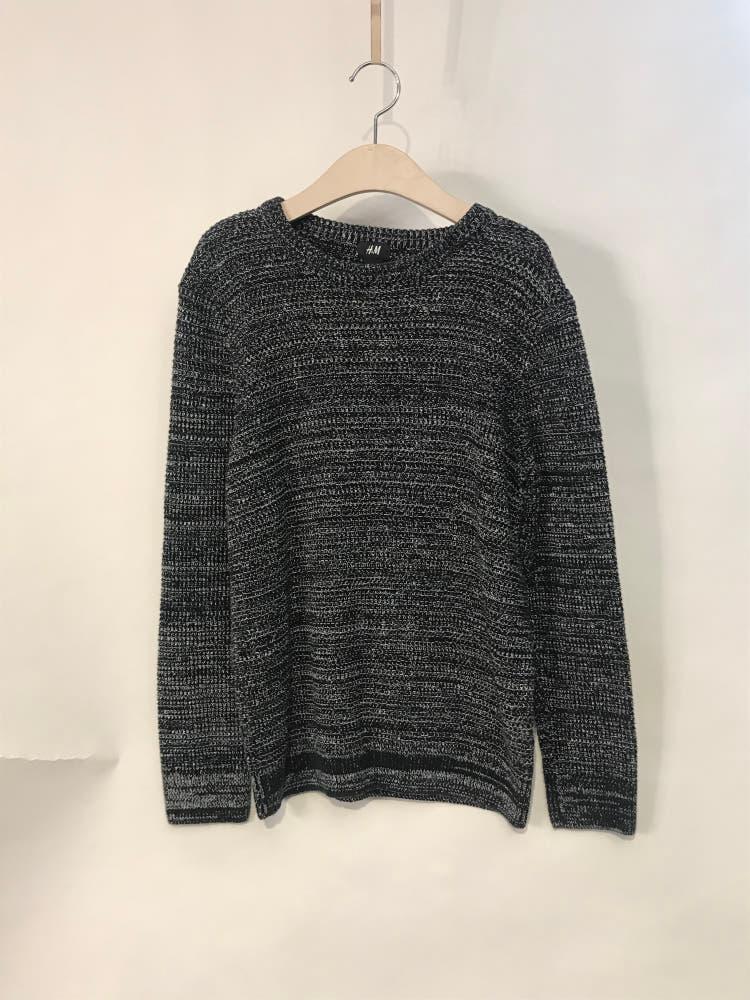 H&M 그레이 면 니트 2