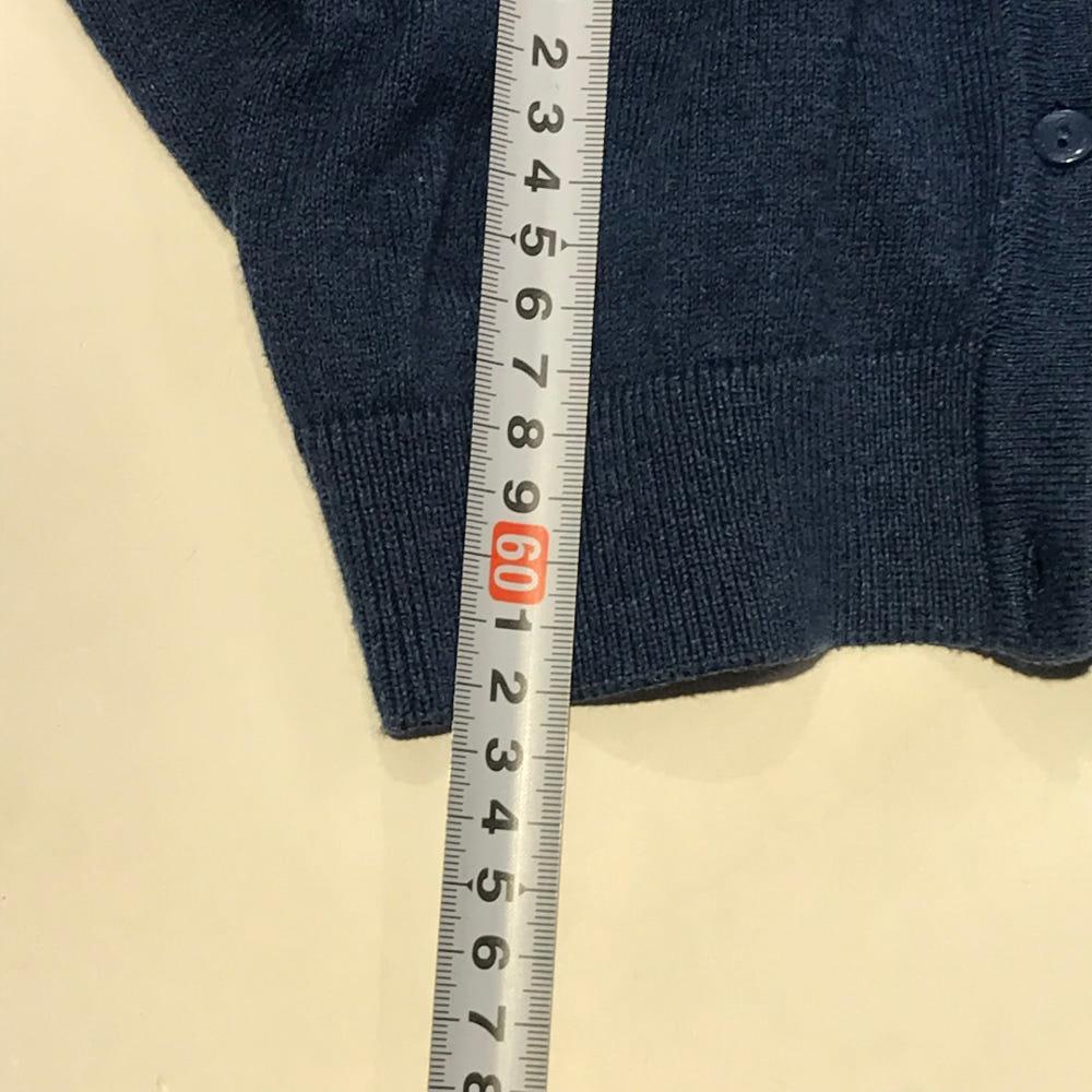 H&M 베이직 면 블루 가디건 11