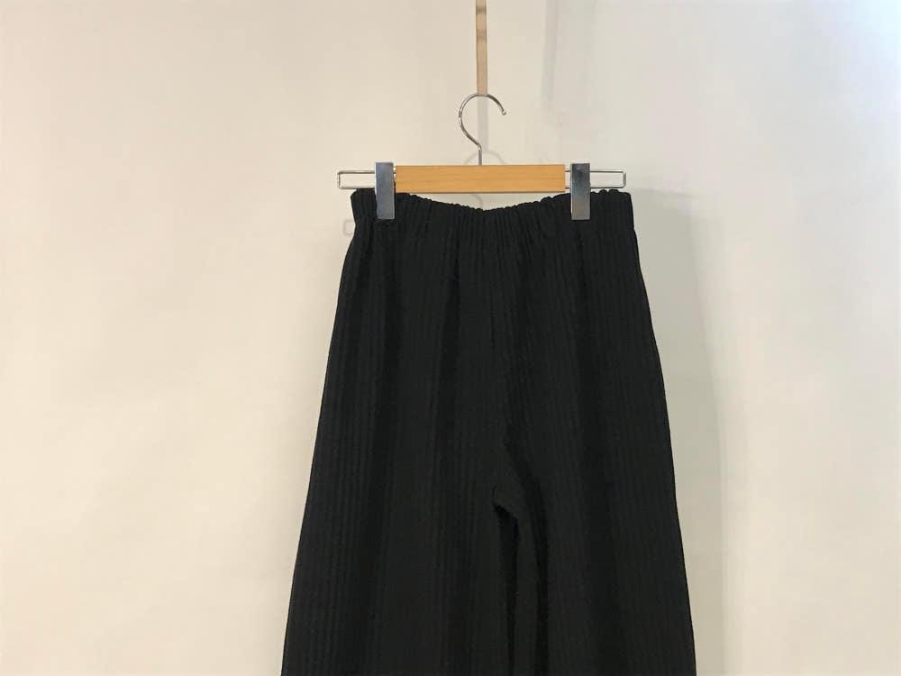 OAK FORT 블랙 플리츠 팬츠 5