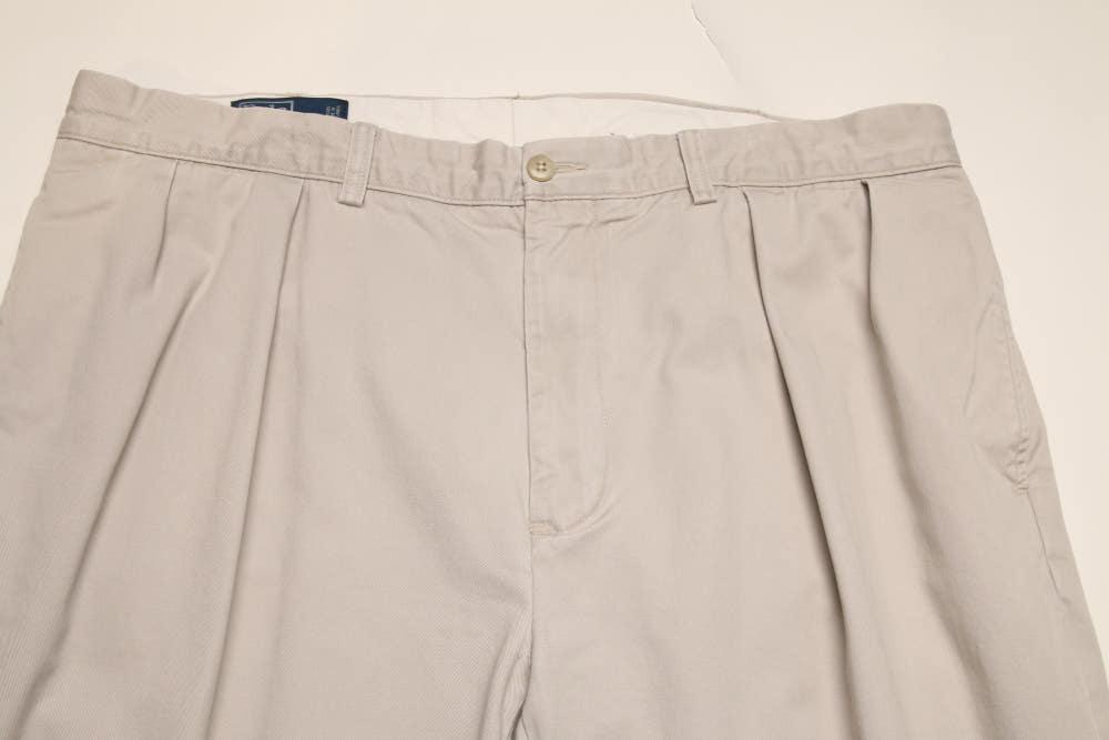 폴로 투턱 면 팬츠 1565 3