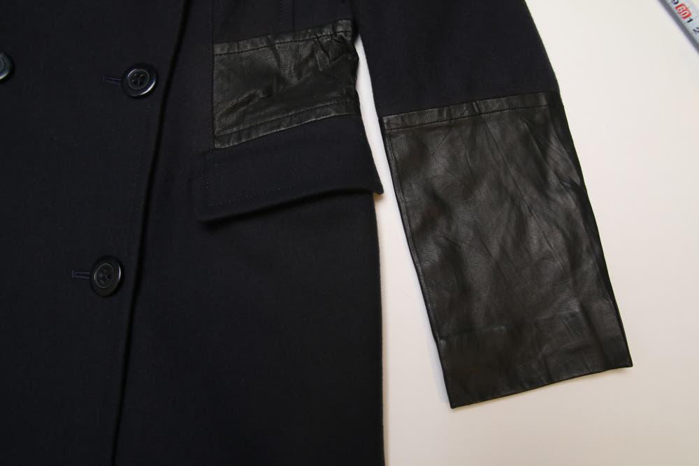 DKNY 양가죽 패치 울 코트 1557 4