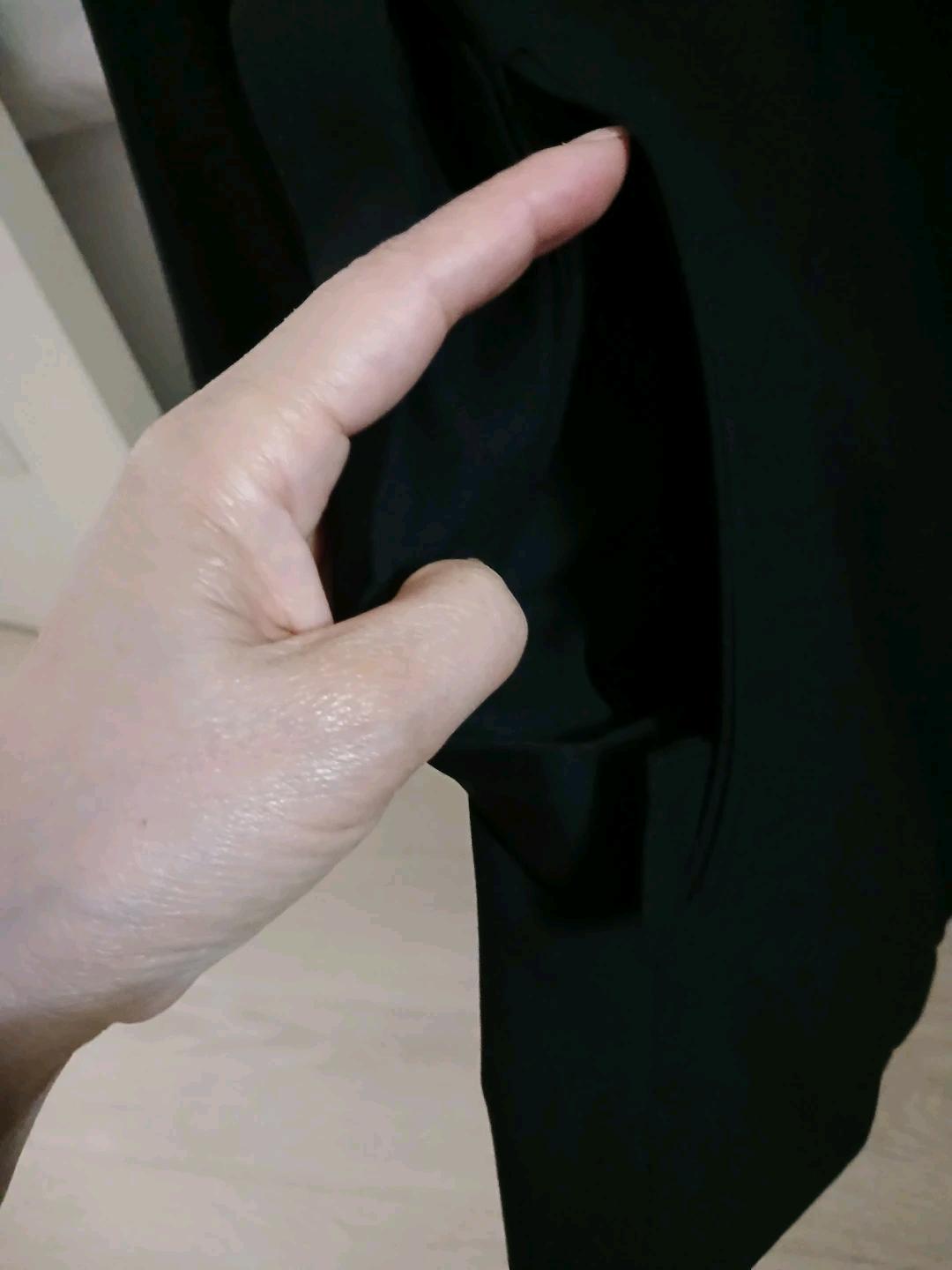 Hazzys 블랙 여성 자켓 90-165 3