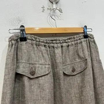 cepo JPN 네추럴 린넨 블렌드 스커트 치마 5