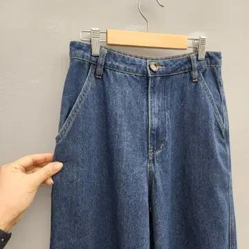 샵사이다 와이드 데님 팬츠 4