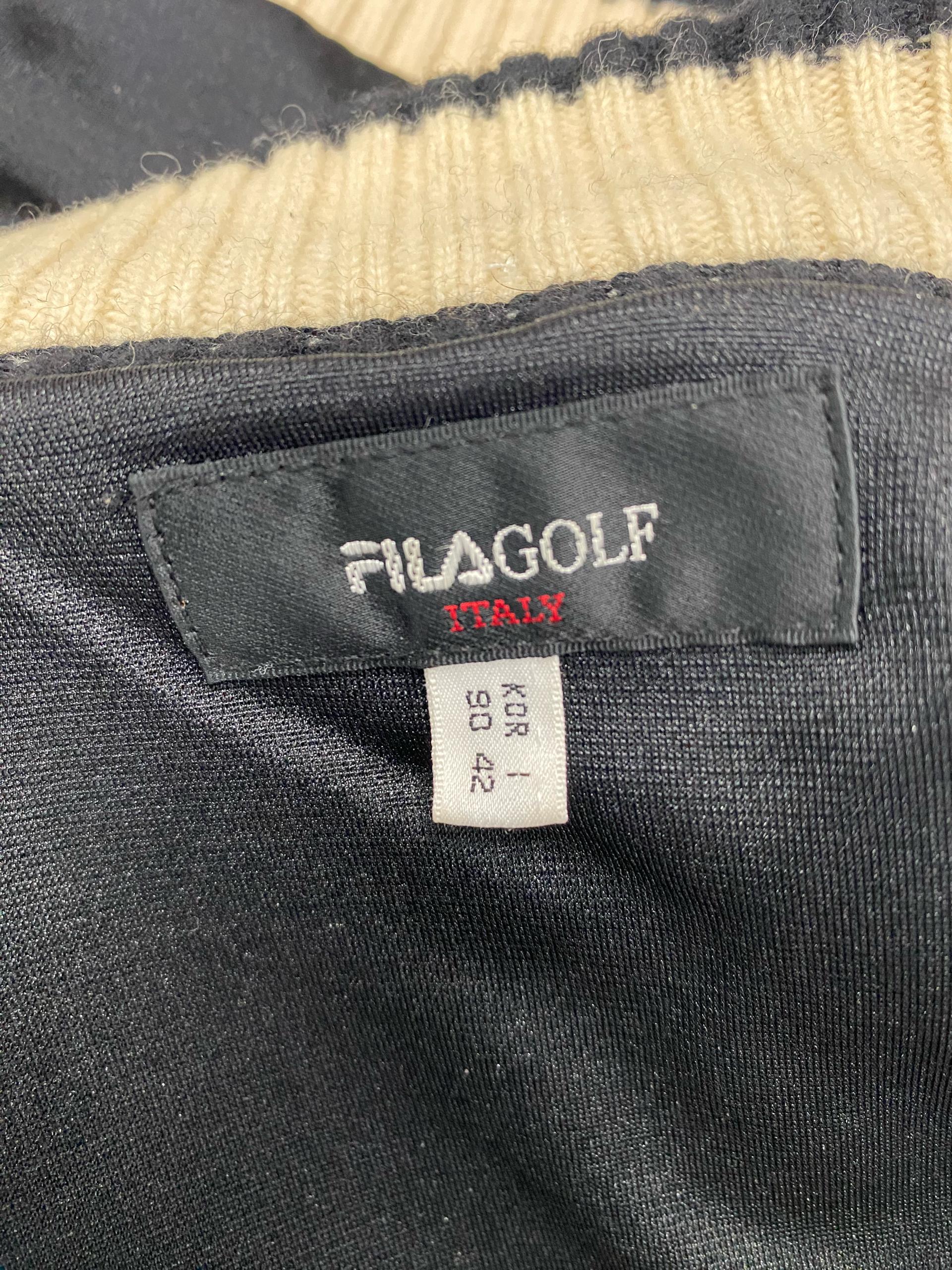 휠라 골프 FILA GOLF 레터링 방풍 조끼 90 8