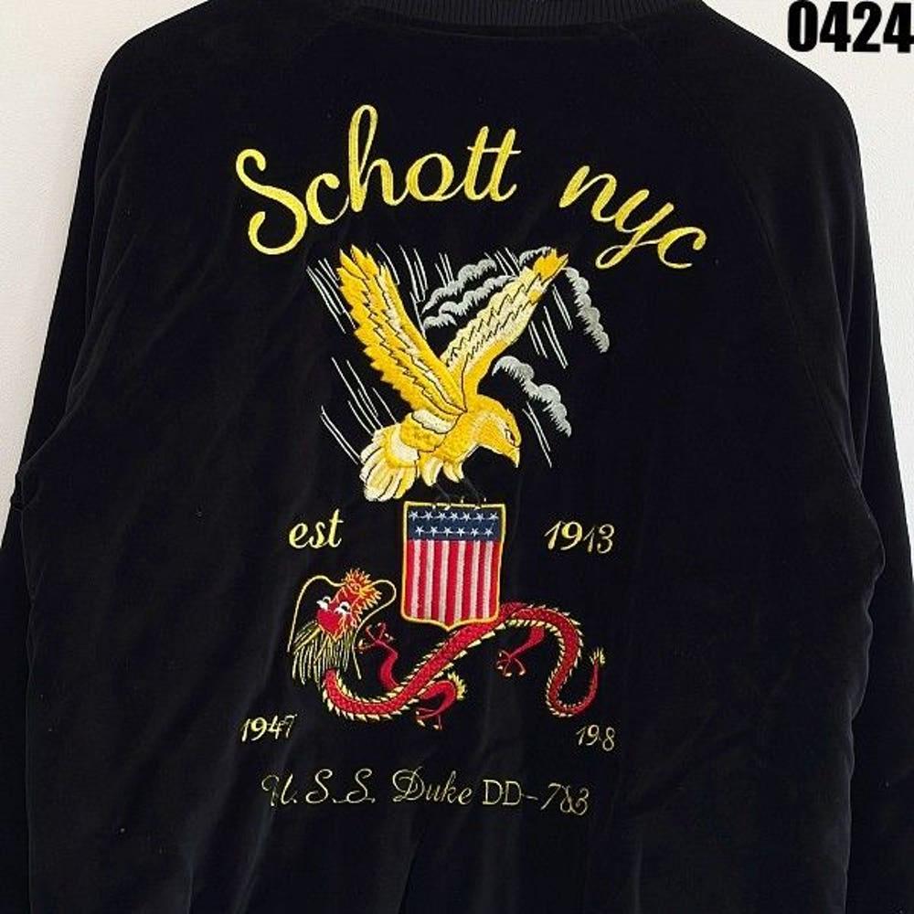 XL 쇼트 SCHOTT N.Y.C 라인 자켓 10