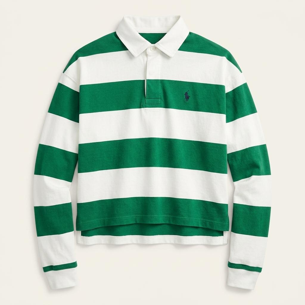 L 폴로 랄프로렌(Polo Ralph Lauren) 스트라이프 럭비 카라 티셔츠 1