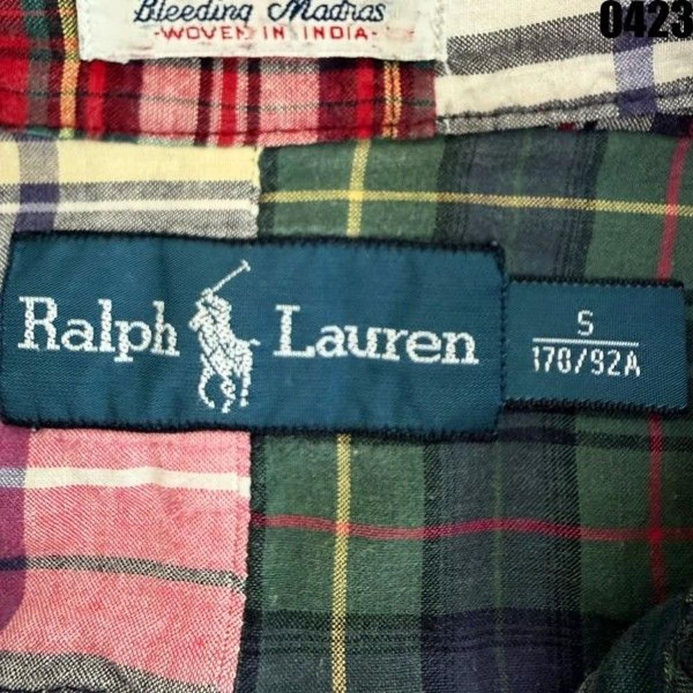 S 폴로 랄프로렌(Polo Ralph Lauren) 블리딩 마드라스 패치워크 셔츠 10