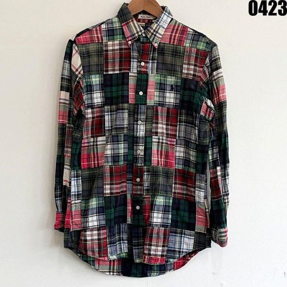 S 폴로 랄프로렌(Polo Ralph Lauren) 블리딩 마드라스 패치워크 셔츠 2