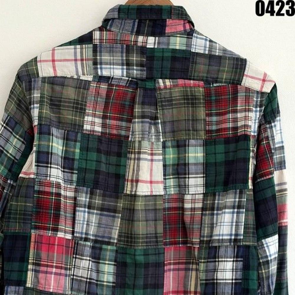 S 폴로 랄프로렌(Polo Ralph Lauren) 블리딩 마드라스 패치워크 셔츠 8
