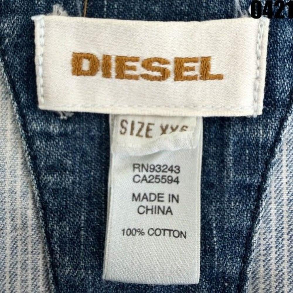 XXS DIESEL 데님 점프수트 원피스 6