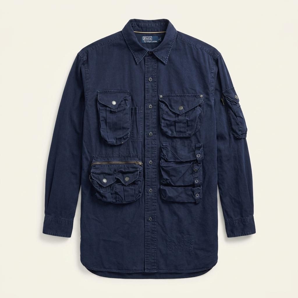 LL Polo by Ralph Lauren 폴로 멀티 포켓 셔츠 자켓 셔츠 1