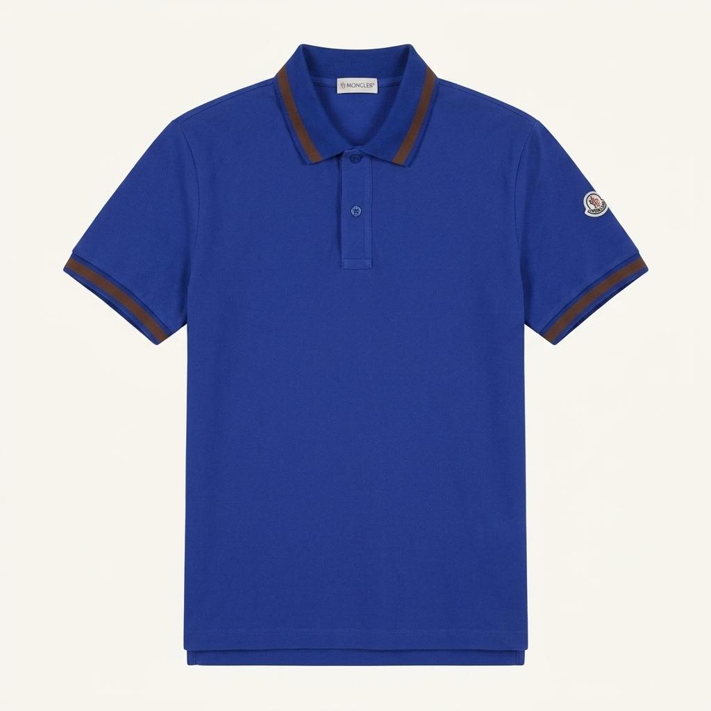 몽클레어 블루 카라티셔츠 1