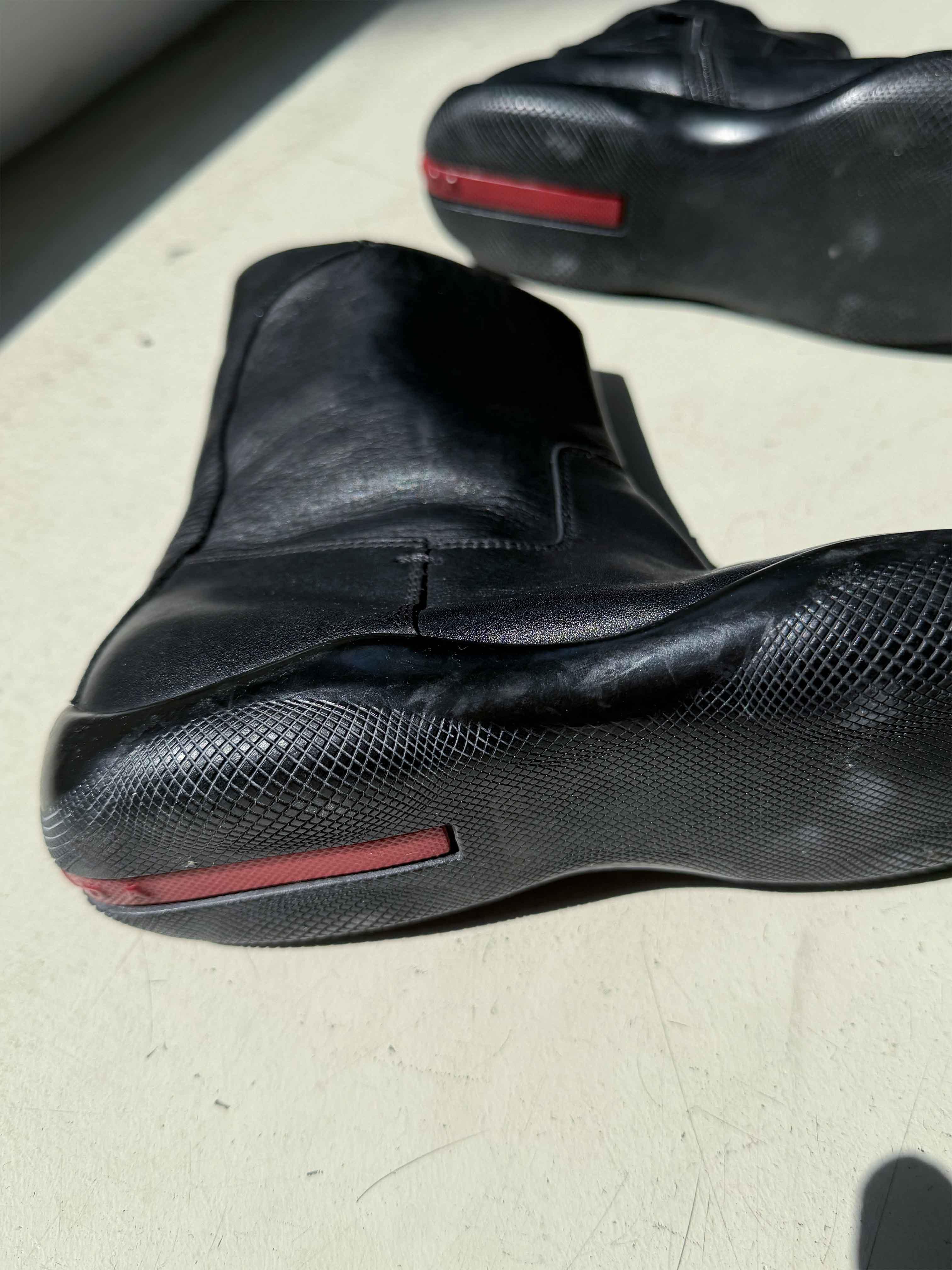 90s "PRADA SPORTS" high boots 2