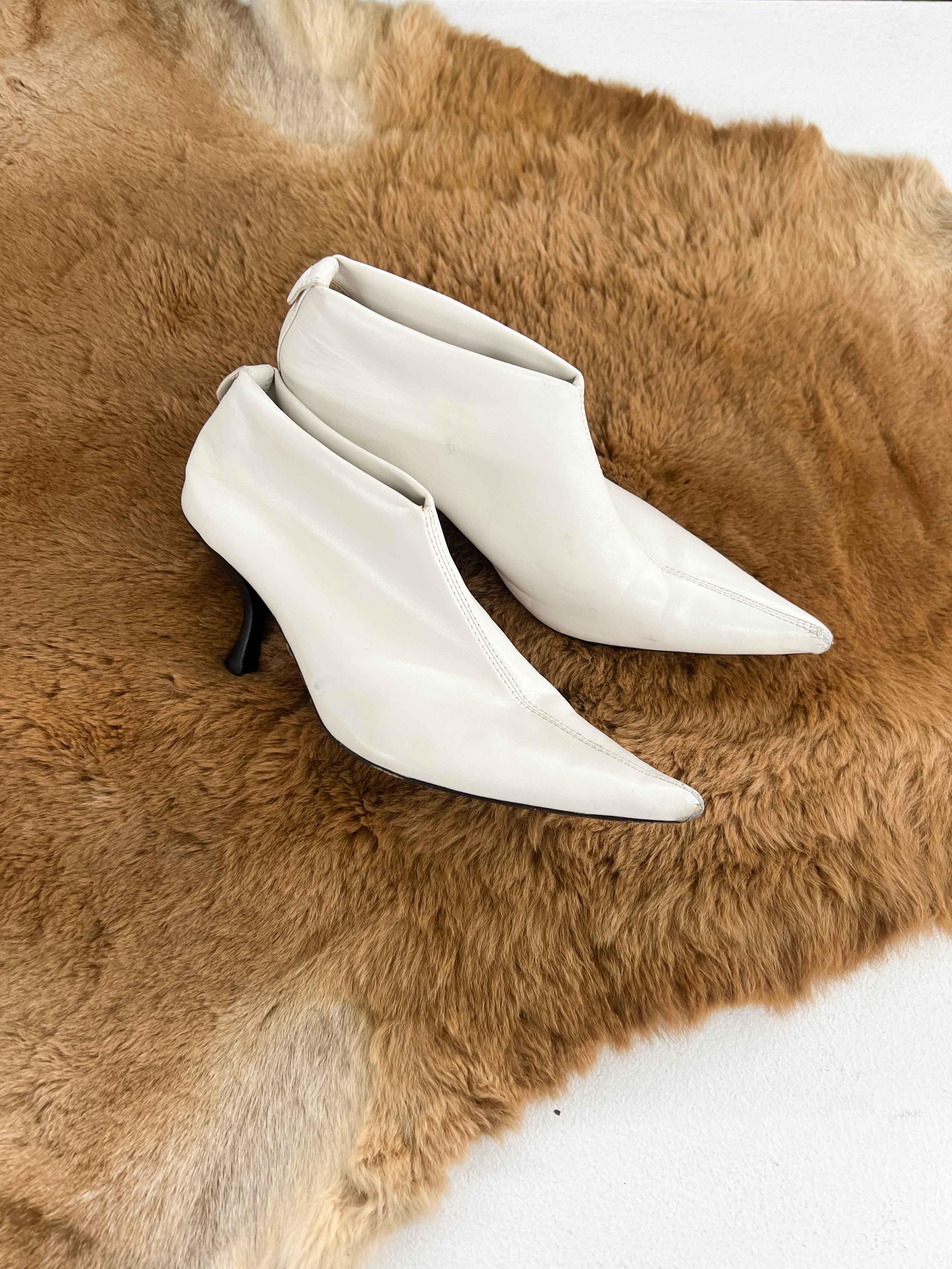 THE ROW Bourgeoise leather boots 2