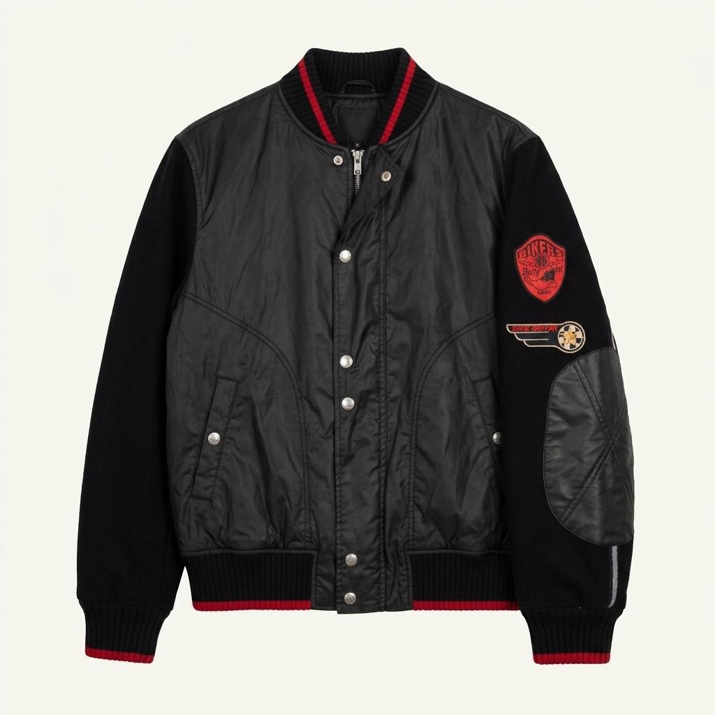 JC de Castelbajac double varsity jacket 1