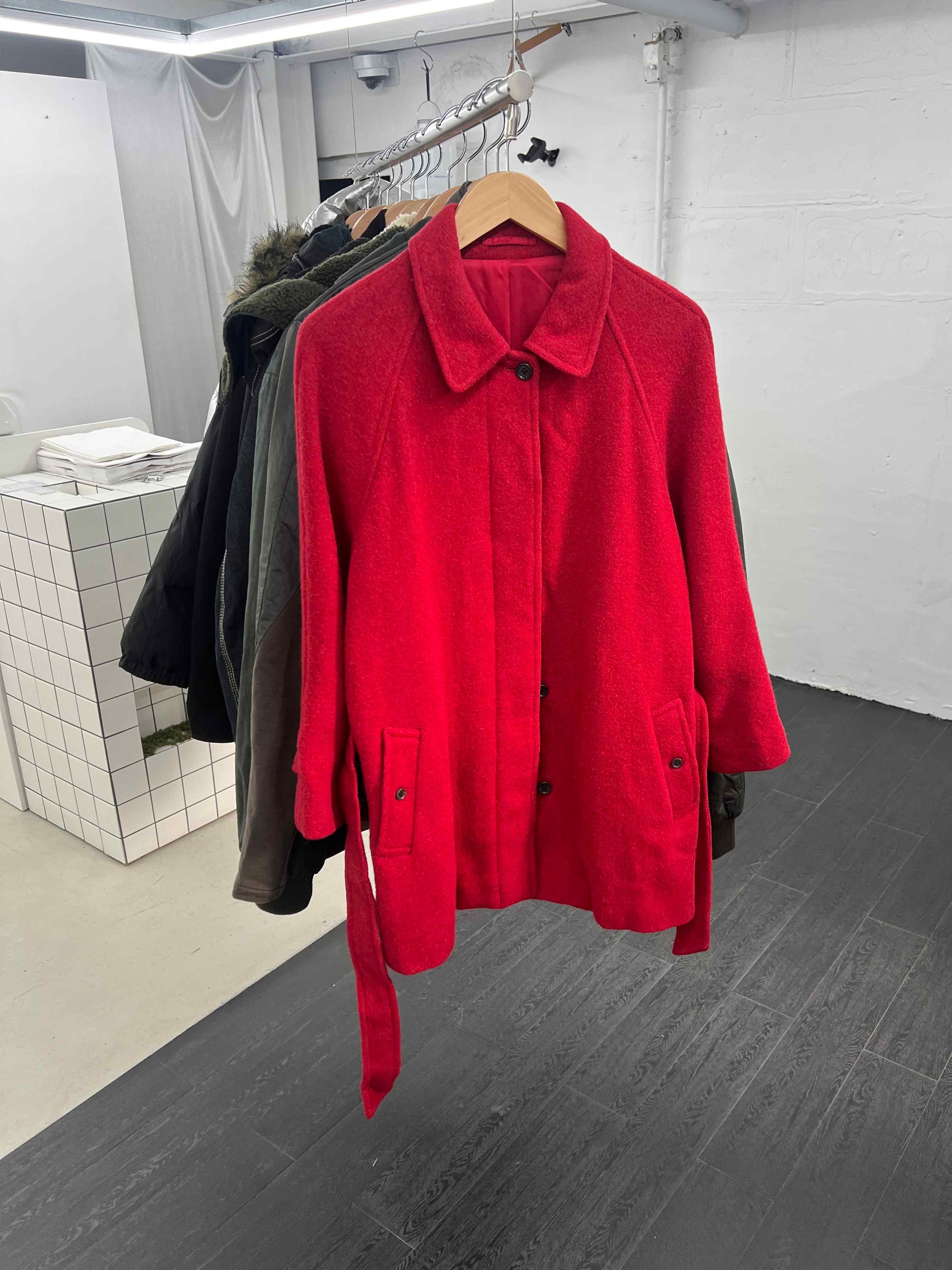 margaret howell X harris tweed coat 2
