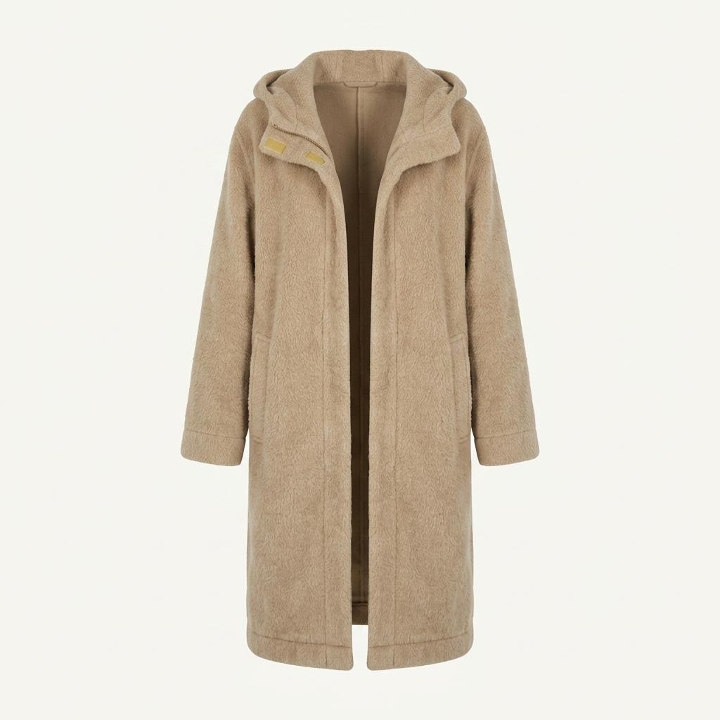 MAX & CO mohair blend mods parka 1