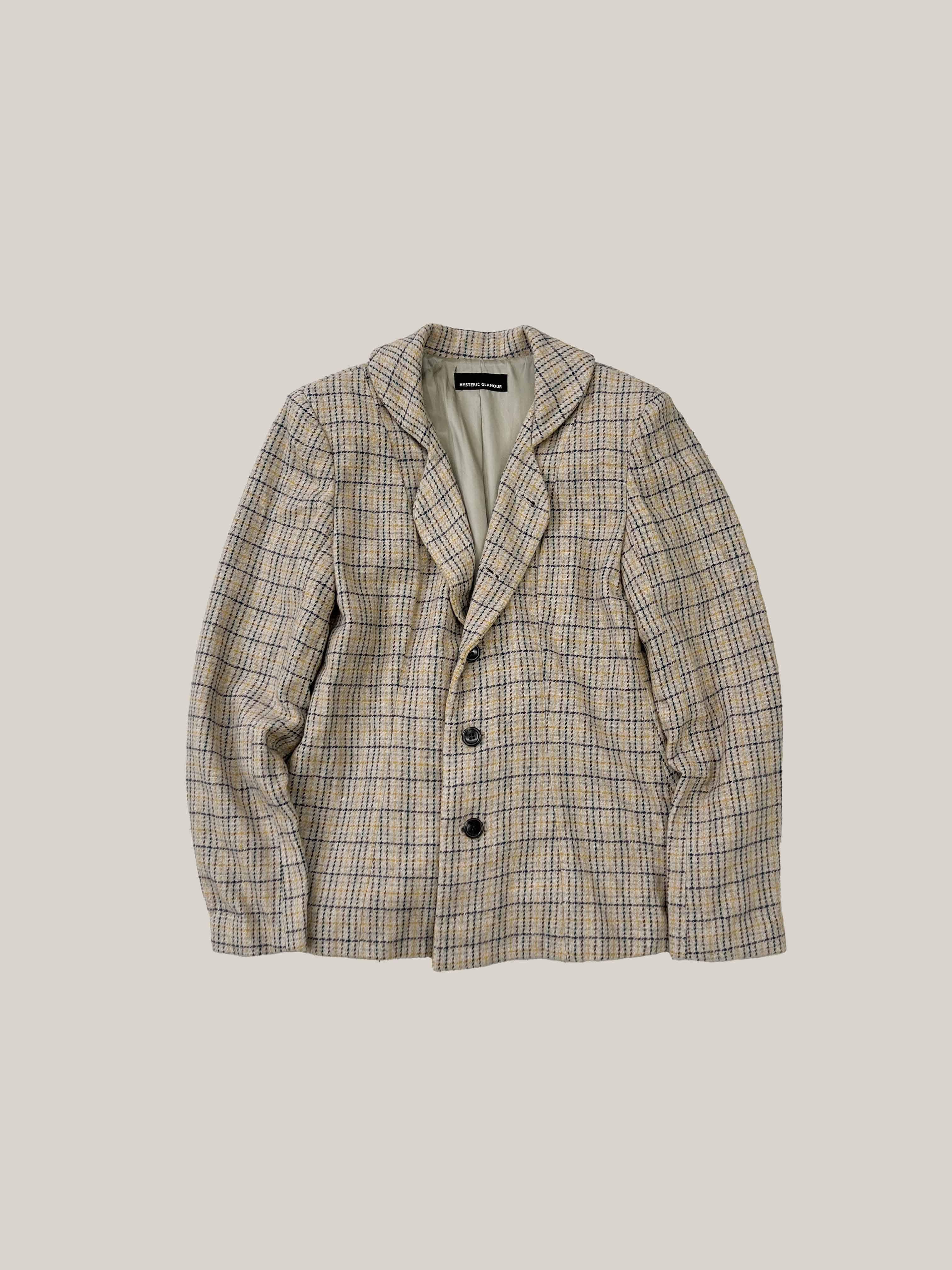 Hysteric Glamour check jacket 2