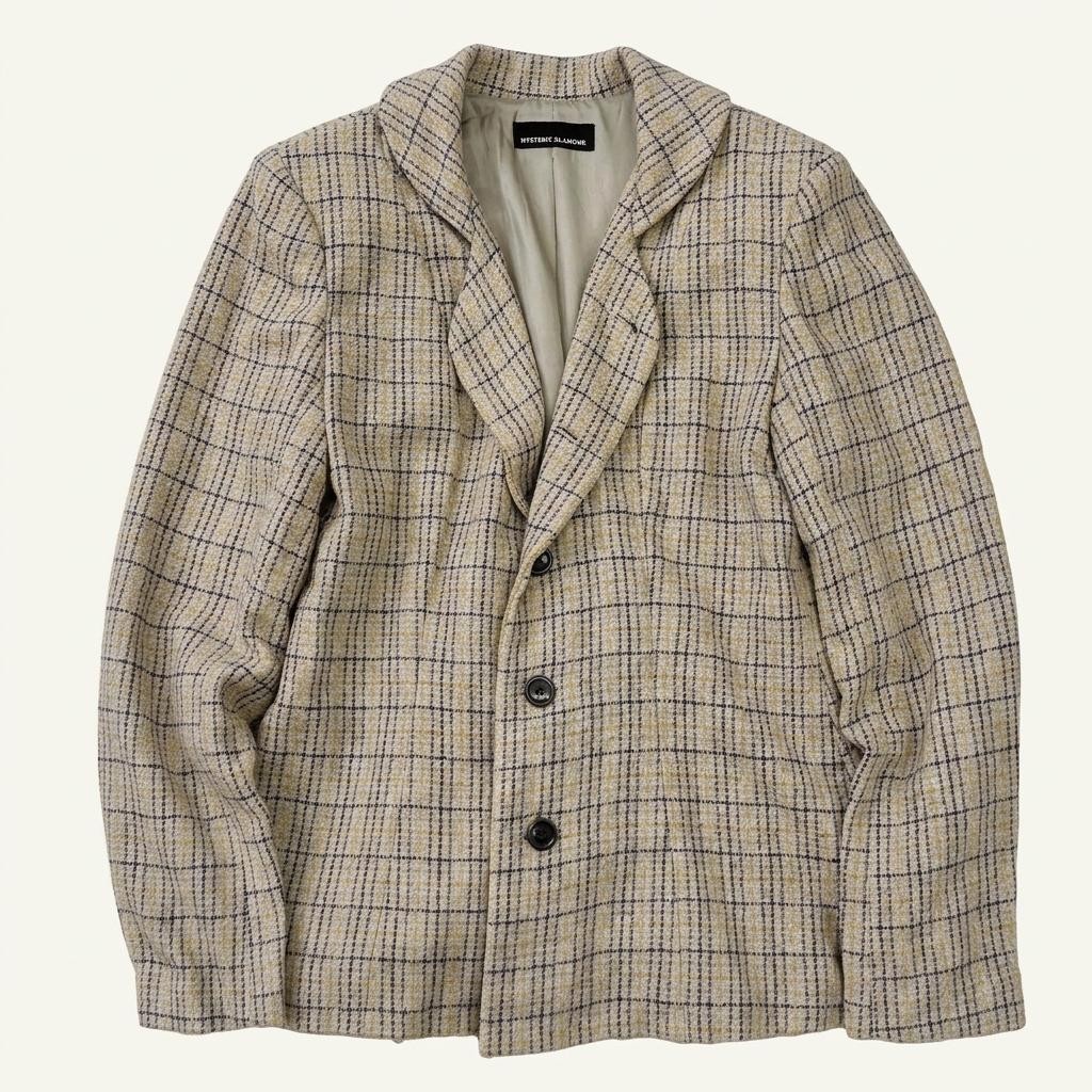 Hysteric Glamour check jacket 1